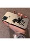 OPPO A15 Compatible Silicone Hard-Edge Back Case with Patterned "Lovers" Phone Case - 2