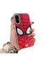 Realme 12 Lite Compatible Silicone Hard-Edge Back Case with Spider-Man Design—Couple's Phone Case