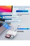 قارئ بطاقات SD لأجهزة iPhone وiPad، محول بطاقات SD مزدوج المنفذ (USB-C وLightning)، قارئ بطاقات الذاكرة - 3