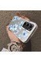 Infinix Hot 60 Pro Plus Compatible Silicone Hard-Edge Back Case with Floral Print—Romantic Couple Phone Case - 4