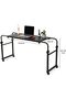 Bedside Computer Desk, 120 cm Wide Desktop, Suitable for Single and Double Beds - 2