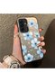 Samsung Galaxy A26 Compatible Silicone Hard-Edge Back Case with Floral Print—Romantic Couple Phone Case - 3