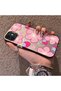 iPhone 12 Mini Compatible Silicone Edge-to-Edge Hard Back Case with Strawberry Pattern—Couple's Phone Case - 2