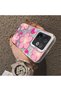 Vivo V60 5G-Compatible Silicone Hard-Edge Back Case with Strawberry Pattern—Romantic Couple Phone Case - 4
