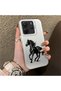 Redmi Note 14 4G-Compatible Silicone Hard-Edge Back Case with Patterned "Loving Couple" Phone Case - 3