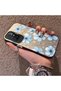 Redmi 10 2022 Compatible Silicone Hard-Edge Back Case with Floral Print—Phone Case for Couples - 2
