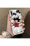 Samsung Galaxy A30 Compatible Silicone Hard-Edge Back Case with Goku Design—Romantic Couple Phone Case - 3