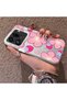 OPPO Find X9 Pro 5G Compatible Silicone Hard-Edge Back Case with Strawberry Pattern—Romantic Couple Phone Case - 2
