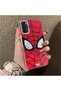 OPPO A55 5G-Compatible Silicone Hard-Edge Back Case with Spider-Man Design—Couple's Phone Case - 3
