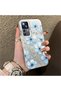 Mi 12T Pro Compatible Silicone Hard-Edge Back Case with Floral Print—Romantic Couple Phone Case - 3
