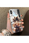 iPhone X-Compatible Silicone Hard-Edge Back Case with Dragon Ball Design—Romantic Couple Phone Case - 3