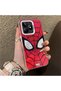 Realme Note 50 Compatible Silicone Hard-Edge Back Case with Spider-Man Design—Couple's Phone Case - 3