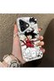 iPhone 16 Plus Compatible Silicone Edge-to-Edge Hard Back Case with Goku Design—Couple's Phone Case - 3