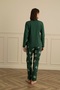 18253 WOMEN'S PRINTED LONG-SLEEVED PAJAMA SET - 3