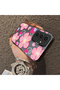 Samsung Galaxy S24 Plus Compatible Silicone Hard-Edge Back Case with Strawberry Pattern—Romantic Couple Phone Case - 4