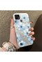 Realme C21 Compatible Silicone Hard-Edge Back Case with Floral Print—Romantic Couple Phone Case - 3
