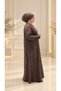 Women's Plus-Size Glittery Paneled Dress - 4