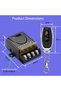 Wireless Relay Remote Switch, Remote Control Switch with Wireless Relay Switch for Pump, Wireless Re - 5