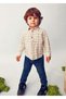 Boys' Long-Sleeve Shirt, WHITE - 4
