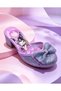 Purple chromie-printed girls' heeled slippers with a bow detail - 4