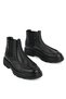 , Men's Genuine Leather Boots 1631071Z24003 Black - 4