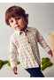 Boys' Long-Sleeve Shirt, WHITE - 2