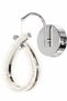 Vena LED Wall Sconce with Chrome Finish—Elegant, Stylish Design for Bedrooms, Living Rooms, and Entryways—Modern Decorative Wall Lighting - 3