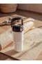 LCW JOY Assorted-Color Steel Water Bottle with Straw, 650 mL