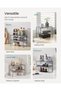 Set of 2 Metal Spice Racks, Stackable Expandable Shelf Risers - 5