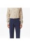 Men's Regular Fit Navy Blue Trousers - 4