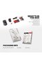 فأرة ألعاب لاسلكية WG7V2RD مع قاعدة شحن، وإضاءة RGB، وقابلية تعديل حساسية DPI حتى 12000، وتصميم ثلاثي الأبعاد. - 6