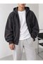 Men's 2-Pack: Affordable, Oversized, Hooded, Relaxed-Fit, Full-Zip, Everyday Cotton Cardigan - 2