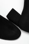 Johann Women's Black Suede Round Toe Chunky-Heeled Boots - 3