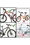 Bike Stem Riser Adjustable Bicycle Handlebar Extender Height Enhancer Extender for Most Bicycle Road - 5