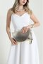 Women's Envelope-Style Clutch Bag with Wrist Strap—Stylish Clutch Bag - 2