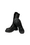 -- Comfortable and stylish zip-up boots with a black zipper - 5