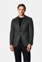 6 Drop Regular Fit Standard Cut 100% Wool Mono-Collar Blazer Jacket
