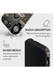 Phone Case Compatible with iPhone 17 PRO Hybrid 2-Layer Hard Shell + Silicone Protective Case -Scratch-Resistant Shockproof Cover - 4