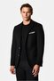6 Drop Regular Fit Standard Cut 100% Wool Mono-Collar Blazer Jacket - 2