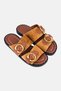 Women Rocky Slip On Sandals, Brown - 4