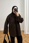 Arched-Neck Felt Tunic 3-4617 - 4