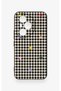 Honor 400 Pro Compatible Heart-Shaped Plaid Pattern Silicone Case - 2