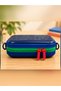 UNBREAKABLE PP MULTI-PURPOSE MAKEUP CASE WITH NECK STRAP, MULTICOLORED, 20 CM LONG, 11 CM WIDE, 6 CM DEEP - 5