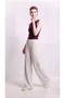 High-Viscose Modal Straight-Cut Sweatpants with Ruched Hem and Drawstring - 2