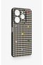 Tecno Spark 10 Pro Compatible Silicone Case with Heart-Shaped Plaid Pattern - 3