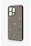 Oppo Reno 14 Compatible Silicone Case with Heart-Shaped Plaid Pattern - 4