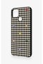 Realme C25 Compatible Silicone Case with Heart-Shaped Plaid Pattern - 4