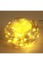 أضواء LED خيطية، 10 أمتار/32 قدم، لون أبيض دافئ، 100 LED، سلك ناعم يعمل بـ USB، مع جهاز تحكم عن بعد ومؤقت.