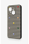 Tecno Spark Go1 Compatible Silicone Case with Heart-Shaped Plaid Pattern - 4