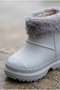 Children's Waterproof Rain Boots with Plush Detailing and Fur Inside - 5